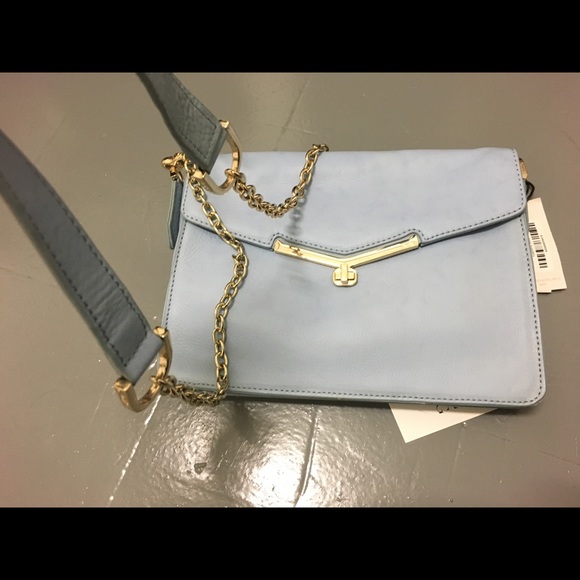 Botkier "Valentina" Sky Blue leather bag - Picture 3 of 7